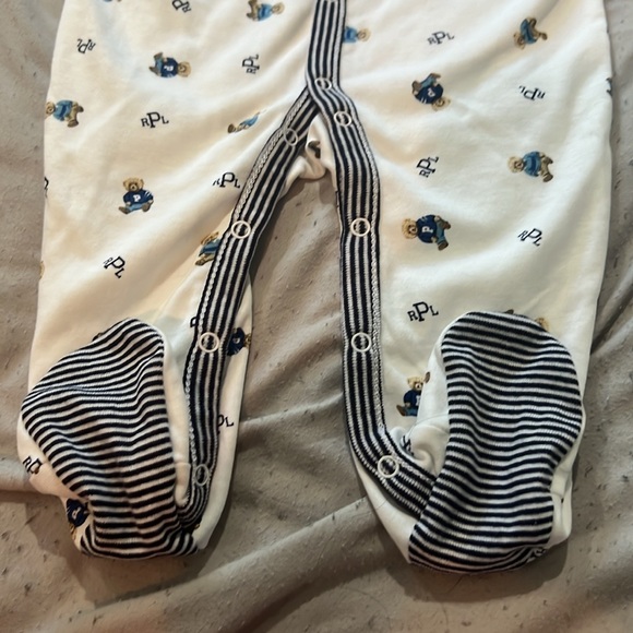 POLO RALPH LAUREN BABY SLEEPER - Picture 5 of 5